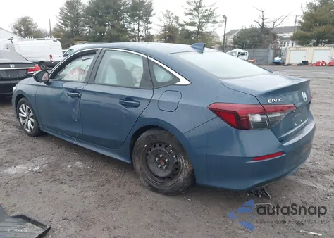 2025 Honda Civic Lx z USA, uszkodzony, nr VIN 2HGFE2F27SH530207